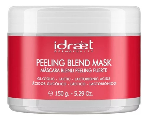 Peeling Blend Mask Idraet X 150gr. Máscara Peeling Fuerte.
