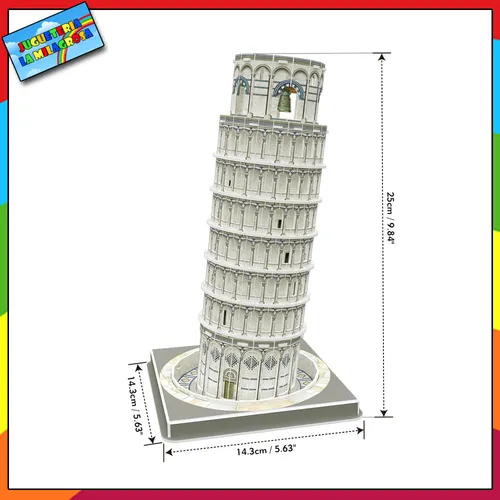 Rompecabezas Cubicfun Puzzle 3d 27 Piezas Torre De Pisa C