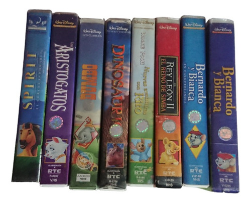 Colección Películas Disney Full Vhs Collection Original