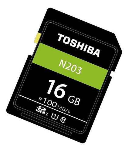 Cartão De Memória Sdhc 16gb 100mb/s Uhs-i Toshiba 2un