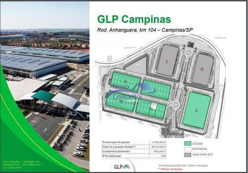 Imagem 13 de 13 de Galpão Para Alugar, 1226 M² Por R$ 24.539,00/mês - Jardim Aparecida - Campinas/sp - Ga0131