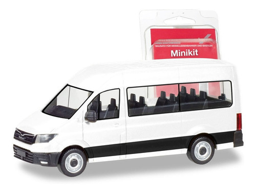 1:87 Herpa Minikit: Autobús Man Tge, Blanco