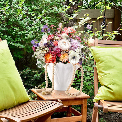 Vase De Cerámica Flowerpot Plant Bof Ornament Para La S