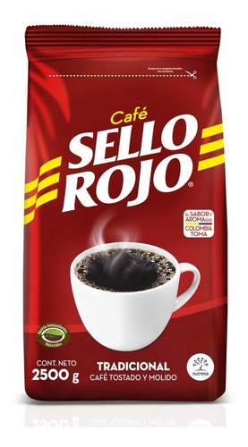 Café Sello Rojo Trad *2500gr - g a $872