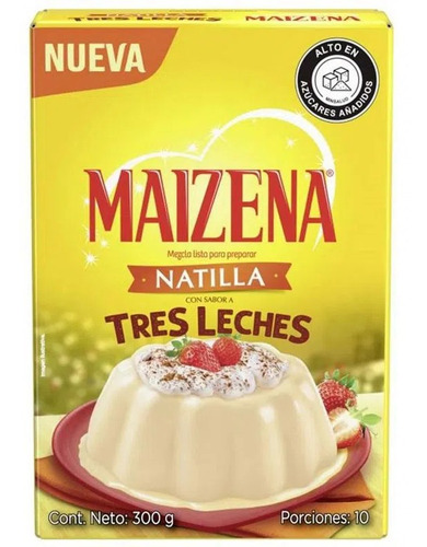 Natilla Tres Leches - Maizena - Caja × 300g