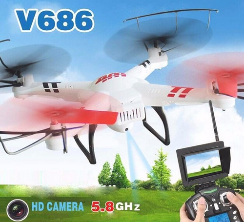 Drone Wltoys V686g Fpv Completo *novo*