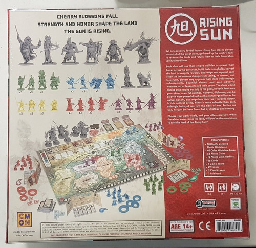 Rising Sun Juego De Mesa / Boardgame Nuevo !!!