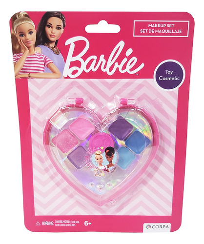 Cosméticos De Barbie Neceser De Corazón 