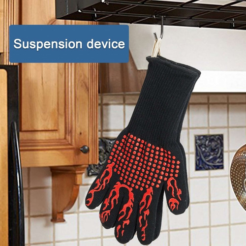 Guantes De Barbacoa Cocina Horno Resistentes Al Calor 1 Par