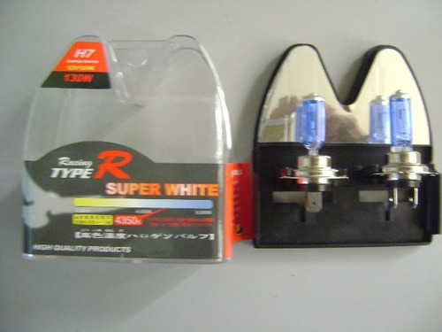 Blister De Bombillo De Xenon H1-h3-h7 100/90 Y 60/55