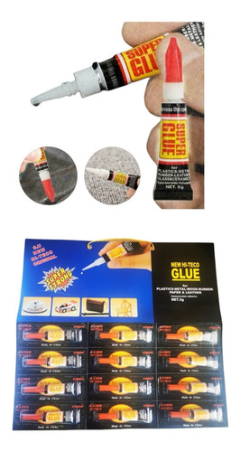 Pegamento Adhesivo 12 Pz Superglue