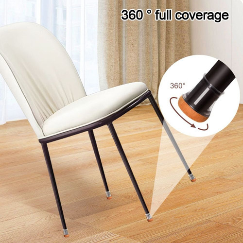 Protectores De Silicona Para Patas De Silla Transparentes