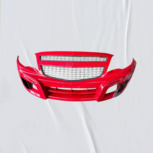 Parachoque Dianteiro Montana 2012 2013 2014 2015 2016 2017 Vermelho (Usado)