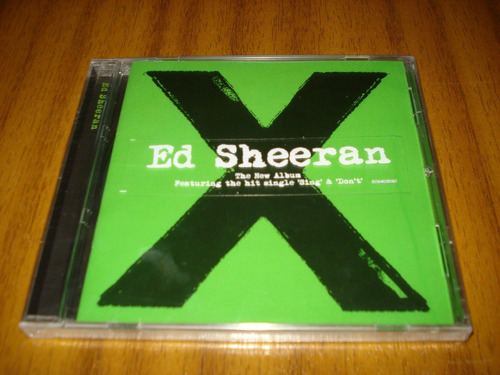 Cd Ed Sheeran / X (nuevo Y Sellado) Europeo
