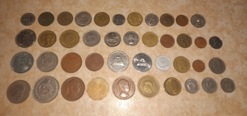 Gran Lote De Monedas Del Mundo (Usado)