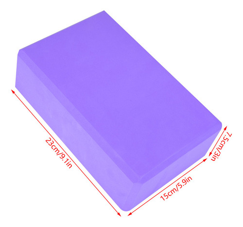Cojín De Yoga Block Foam Brick, Herramienta De Acondicionami