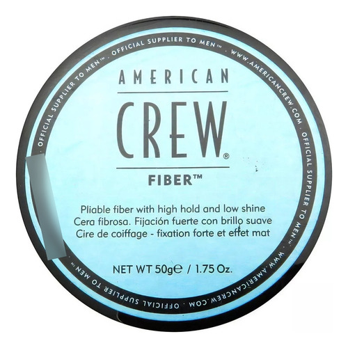 Cera Fija Fuerte Brillo Suave American Crew Fiber 50gr