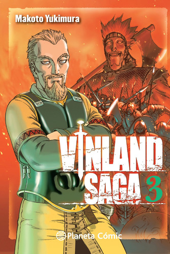Vinland Saga nº 03, de Yukimura, Makoto. Serie Cómics Editorial Comics Mexico, tapa blanda en español, 2015