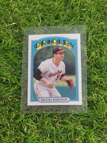 Cv Brooks Robinson Die Cut Mini 2013 Topps Heritage 1972