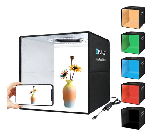 Kit Light Room Mini-photo, 80 Fondos Plegables Para Habitaci