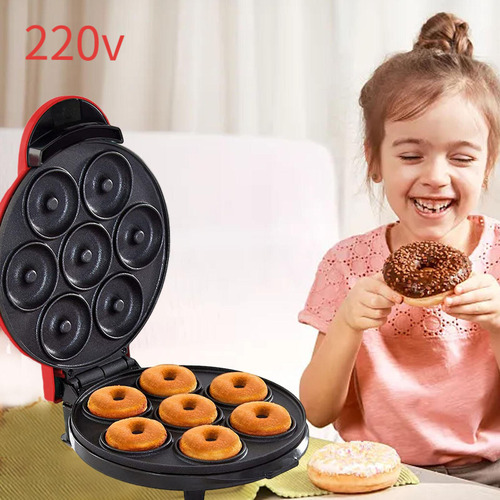 Máquina De Cozinhar Donuts Máquina De Café Da Manhã Mini 220