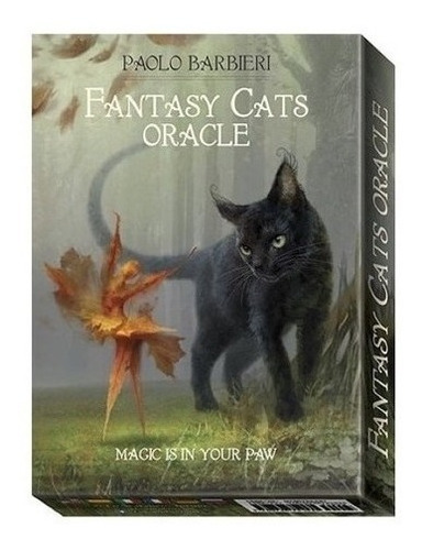 Libro Fantasy Cats Oracle  Libro Y Cartas