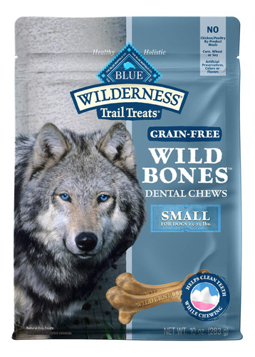 Blue Buffalo Wilderness Wild Bones - Golosinas Dentales Mas.