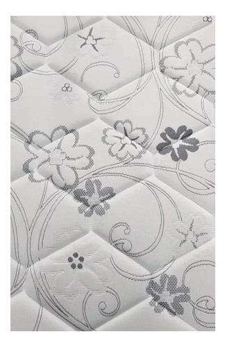 Imagen 3 de 3 de Colchón 1 plaza de espuma Divino Superdensidad gris y azul oscuro - 80cm x 185cm x 30cm con doble Euro pillow