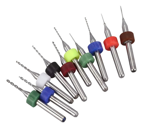 10pzs Kit Brocas 0.3-1.2mm Pcb Mototol Router Cnc