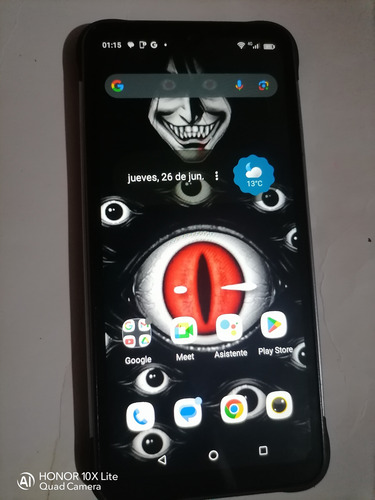 Umidigi Bison X10 Dual Sim 64 Gb Hack Black 4 Gb Ram Gris Oscuro