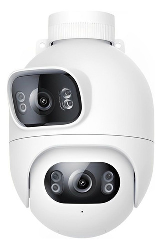 Cámara de seguridad exterior Imilab Ec6 Dual 2K Wifi Ptz Ip66, color blanco
