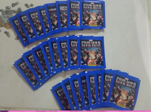 Estampas Capitan America Civil War: Caja De Estampas