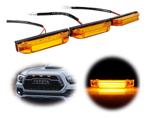 Luz Led Drl Parrilla Delantera Para Toyota Fj Cruiser2007-14