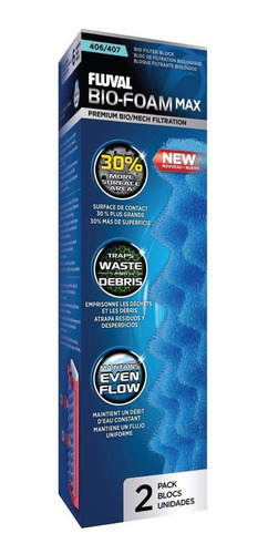 Fv Fluval Bio-foam Max Media Para Filtros De Acuario Fluval 