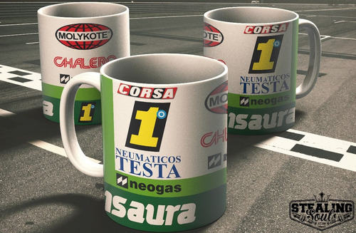 Imagen 2 de 3 de Taza Fierrera - Emilio Satriano #01 | Turismo Carretera
