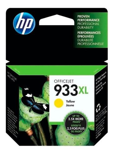 Cartucho Hp Cn056al 933xl Yellow 6700/7100/7110/7610 8,5 Ml