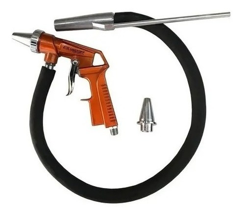 Imagen 2 de 9 de Pistola Arenadora Neumatica Granallado + Manguera Succion