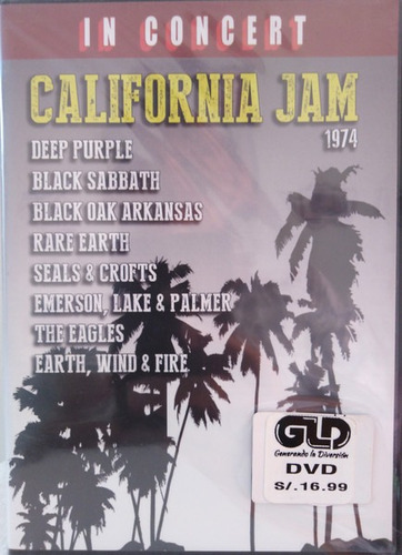 California Jam 1974 - In Concert ( Dvd Nuevo Y Sellado!)