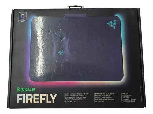 Mousepad Razer Firefly Chroma Rgb Excelente Estado
