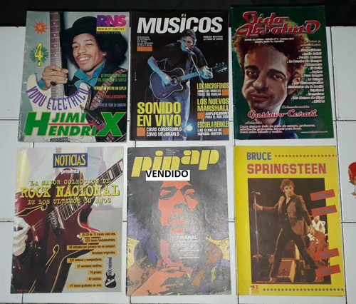 Revistas De Musica Rock Varias Leer! (Usado)