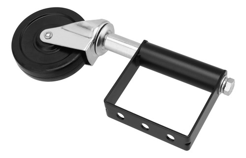 Jeuihau Paquete De 2 Ruedas De Puerta Con Resorte De 4 Pulgadas, Ruedas De Puerta Resistentes Con Placa De Montaje Universal, Rueda De Puerta Con Resorte Para Puerta De Madera O Valla De Metal