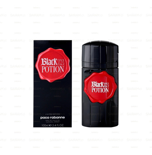 Perfume Black Xs Potion Paco Rabanne Para Caballero 100 Ml