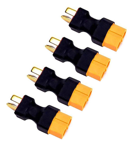 Fly Rc 4 Uds Xt60 Hembra A Macho Deans T Adaptador De Conect