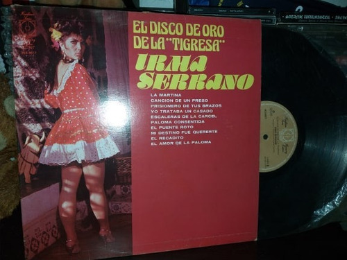 Irma Serrano La Tigresa / Disco De Oro / Vinyl.