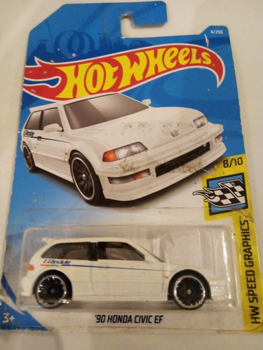 Hot Wheels | '90 Honda Civic Ef Blanco 