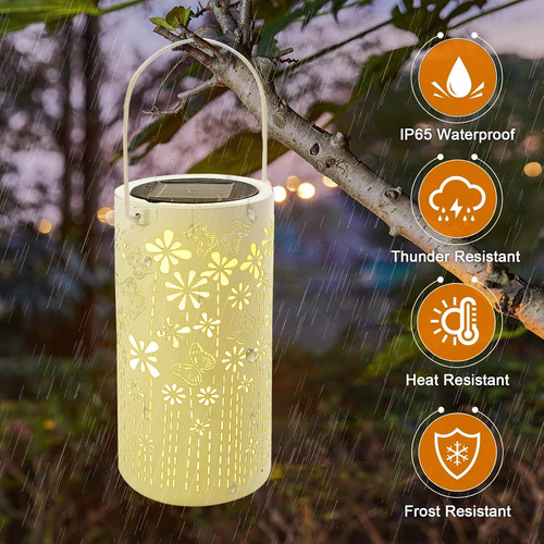 Linternas Solares Al Aire Libre Impermeables, Pisandu Luces