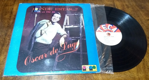 Oscar De Lugo Donde Estas Disco Lp Vinilo Usa