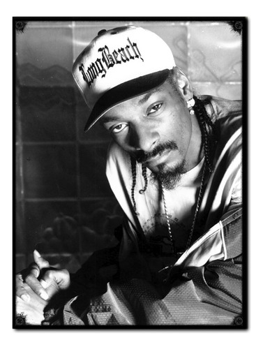 #1433 - Cuadro Decorativo - Snoop Dogg Rap Hip Hop Poster 