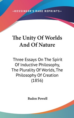Libro The Unity Of Worlds And Of Nature: Three Essays On ...