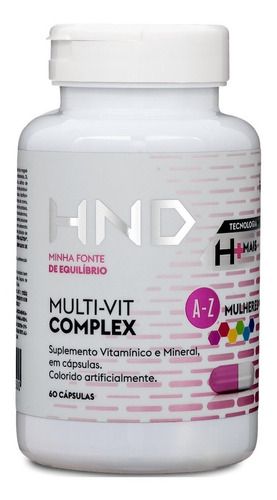  Suplemento Vitaminico Para Dama, Multi-vit Complex A-z